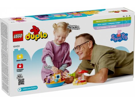 Klocki Peppa Pig Peppa I Rejs Łodzią LEGO DUPLO 10432 - 9
