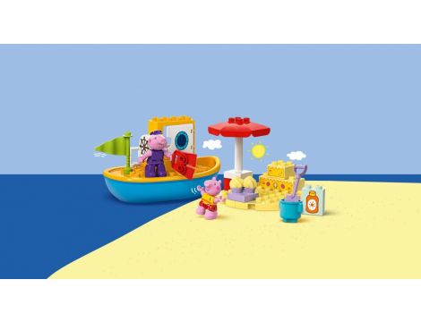 Klocki Peppa Pig Peppa I Rejs Łodzią LEGO DUPLO 10432 - 10